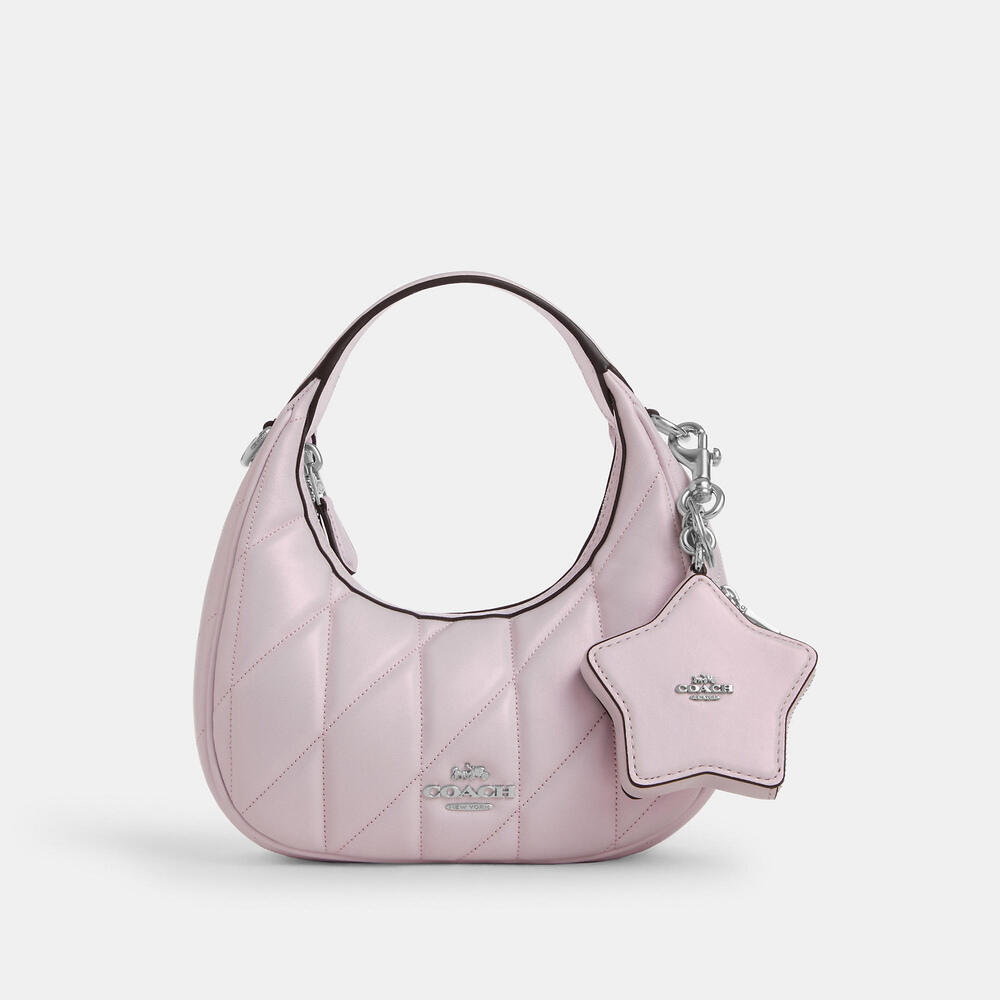 NWT 💫 COACH 💫 Star Bag Charm ⭐ PEARLIZED LEATHER COIN PURSE 🩷 PINK - Picture 3 of 3